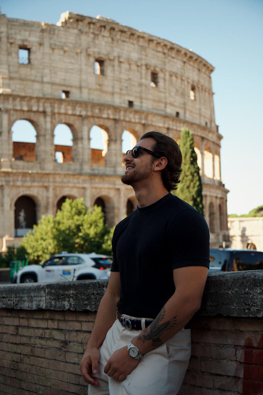 Guilherme Leone em Roma